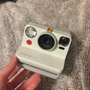 Polaroid Now Camera with Rainbow Accent